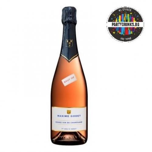 Шампанско Maxime Godet Rose 750ml 12%